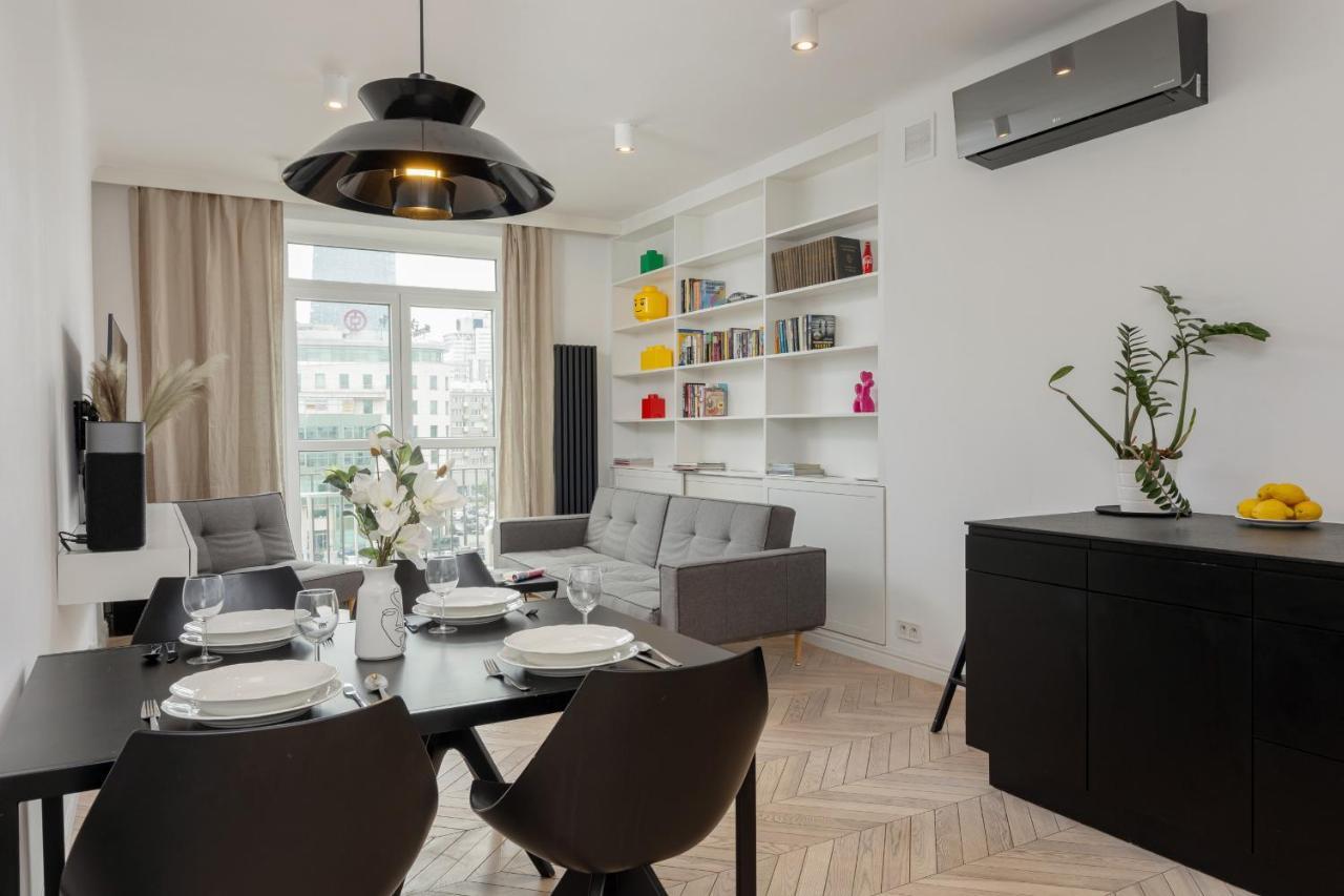 Trendy Apartment Marszalkowska With City View Near Ogrod Saski By Noclegi Renters Warschau Exterior foto